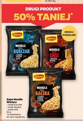 Zupa Noodle Winiary Kaczka promocja w Netto