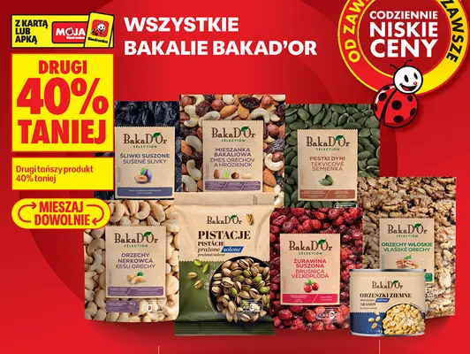 Pestki dyni BakaD'Or promocja w Biedronka