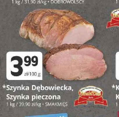 Szynka pieczona Smakmięs promocja w Marketvita