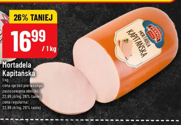Mortadela Kapitańska Pekpol promocja w POLOmarket