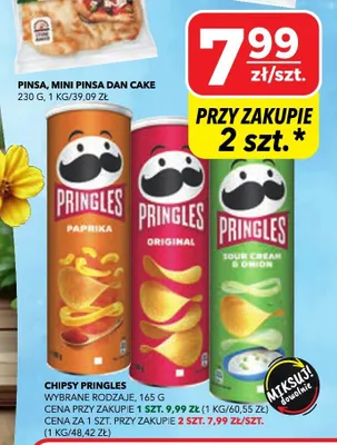 Chipsy paprika promocja w Top Market