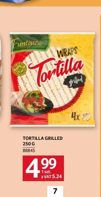 Tortilla grilled Funtastic promocja w Selgros
