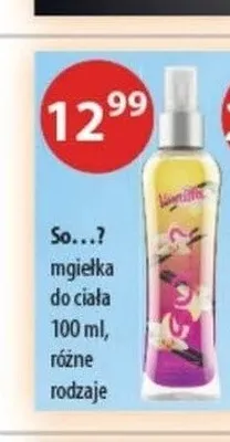 Mgiełka do ciała So...? promocja w Drogerie Laboo