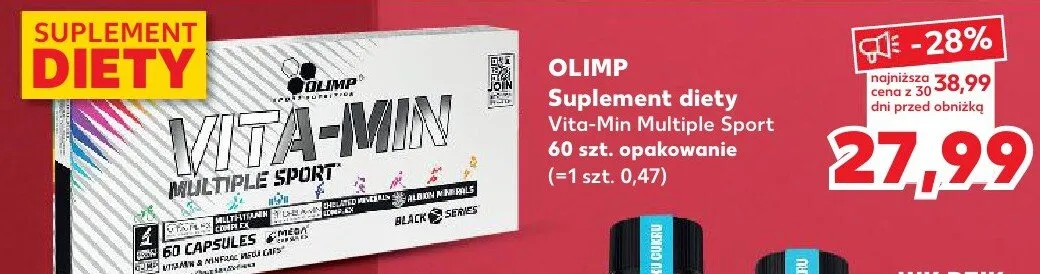 Suplement diety Vita-Min Multiple Sport promocja w Kaufland
