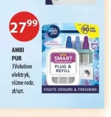 Odświeżacz powietrza elektryczny Ambi Pur 3Volution promocja w Drogerie Laboo