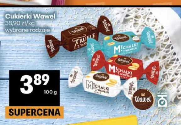 Cukierki Michałki z Wawelu Klasyczne Wawel promocja w Delikatesy Centrum