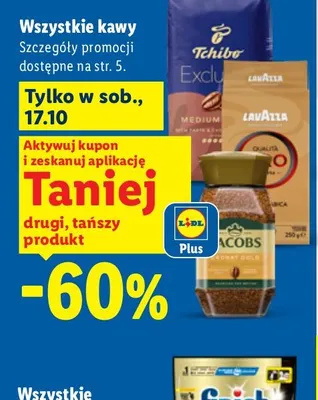 Wszystkie kawy promocja w Lidl