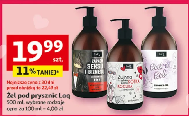 Żel pod prysznic promocja w Auchan