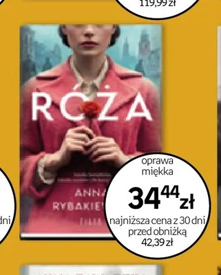 Książka Róża Anna Rybakiewicz promocja w Empik
