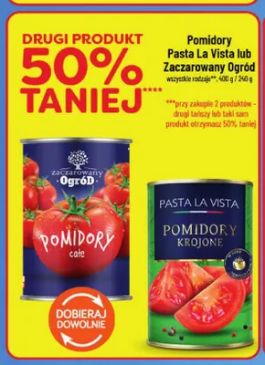 Pomidory krojone Pasta La Vista promocja w POLOmarket