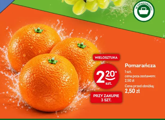 Pomarańcza promocja w Żabka