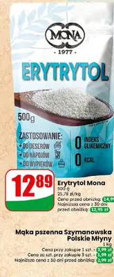 Erytrytol Mona promocja w Dino