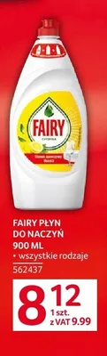 Płyn do naczyń Fairy promocja w Selgros
