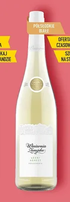 Wino Zamojska lekki agrest promocja w Biedronka