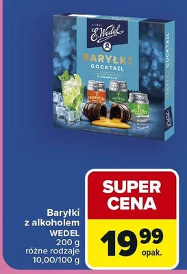 Baryłki z alkoholem różne rodzaje promocja w Carrefour