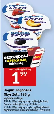 Jogurt Skyr Zott Jogobella promocja w Twój Market