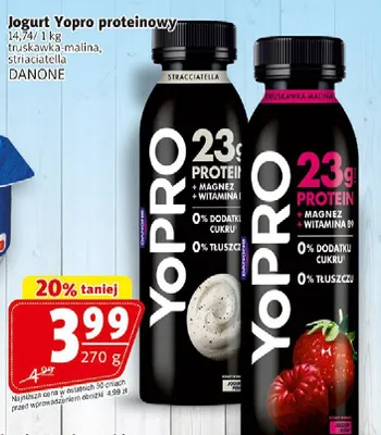 Jogurt Yopro proteinowy stracciatella Danone promocja w Prim Market