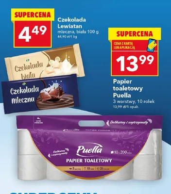 Papier toaletowy promocja w LEWIATAN