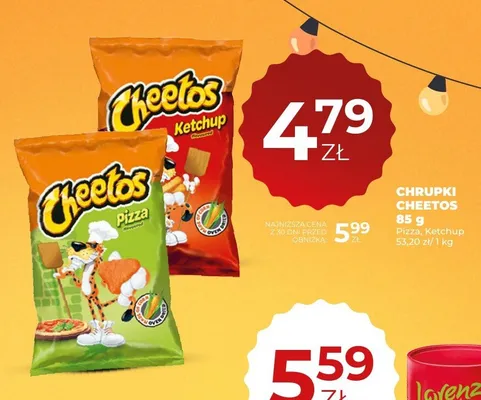Chrupki Cheetos Pizza promocja w Duży Ben