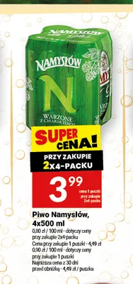 Piwo Namysłów promocja w Twój Market