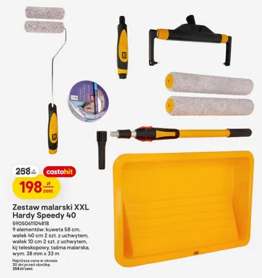 Zestaw malarski XXL Hardy Speedy 40 promocja w Castorama