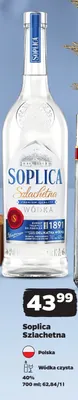 Wódka czysta Soplica Szlachetna promocja w Netto
