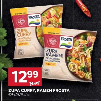 Zupa curry, ramen promocja w Stokrotka
