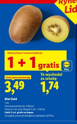 Kiwi Gold Ryneczek Lidla promocja w Lidl