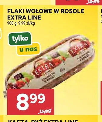 Flaki wołowe w rosole Extra Line promocja w Stokrotka