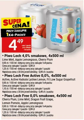 Piwo lech free active 0.0% promocja w Twój Market
