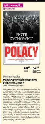 Książka Polacy. Opowieści niepoprawne politycznie. Część 7 Piotr Zychowicz oprawa twarda promocja w Empik