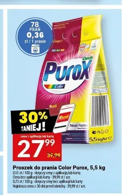 Proszek do prania koloru Tandil promocja w Twój Market