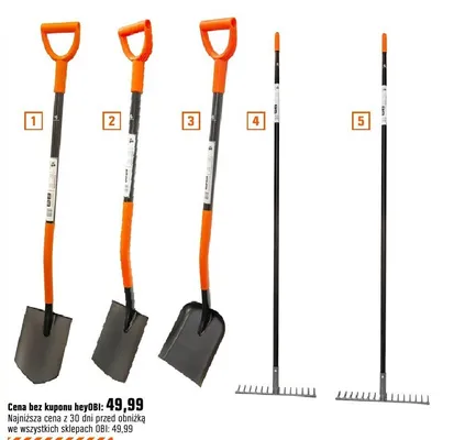 Szpadel ostry promocja w OBI