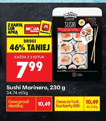 Sushi Marinero promocja w Biedronka