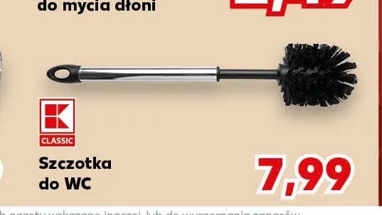 Szczotka do WC K-Classic promocja w Kaufland