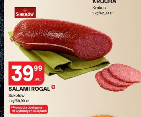 Salami Rogal Sokołów promocja w Chorten