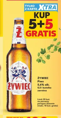 Piwo Żywiec promocja w Kaufland