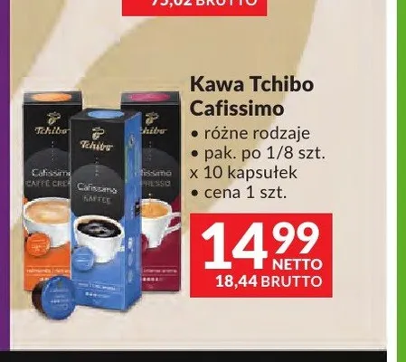 Kawa Tchibo Cafissimo promocja w Makro