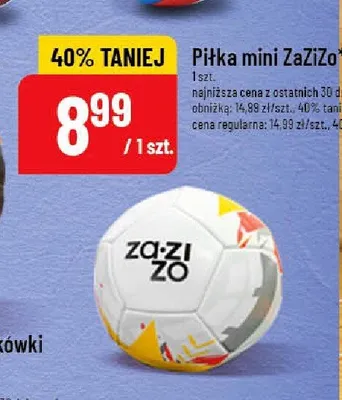 Piłka mini ZaZiZo promocja w POLOmarket