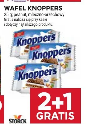 Wafel Knoppers promocja w Stokrotka