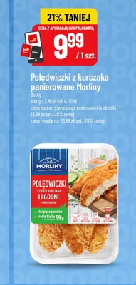 Polędwiczki z kurczaka panierowane Morliny promocja w POLOmarket
