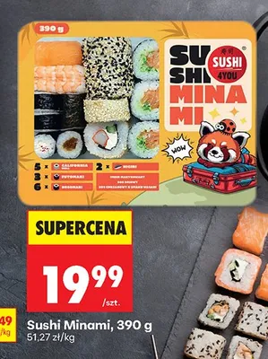 Sushi Minami promocja w Biedronka