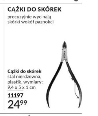 Cążki do skórek Avon promocja w AVON