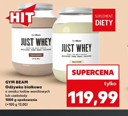 Odżywka białkowa o smaku czekolady GymBeam promocja w Kaufland