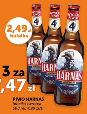 Piwo jasne pełne prawdziwy smak piwa promocja w ABC