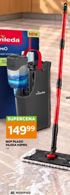 Mop płaski Vileda H2PRO promocja w Stokrotka