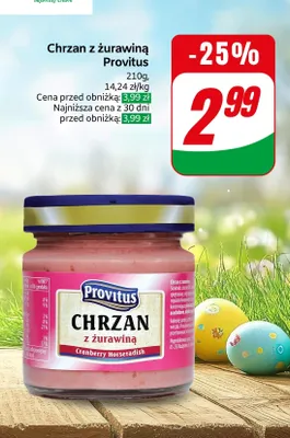 Chrzan z żurawiną promocja w Dino