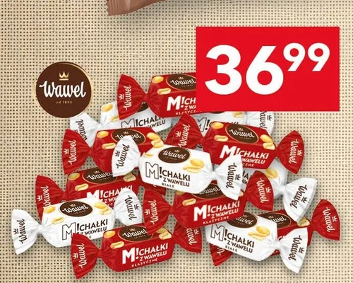 Cukierki klasyczne, białe promocja w LEWIATAN