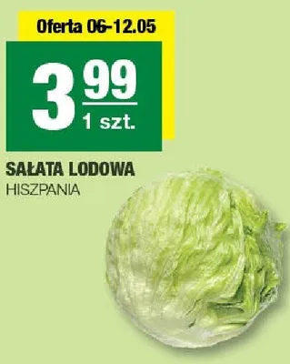 Sałata lodowa Hiszpania promocja w SPAR