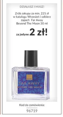 Zapach Avon Far Away Beyond The Moon promocja w AVON